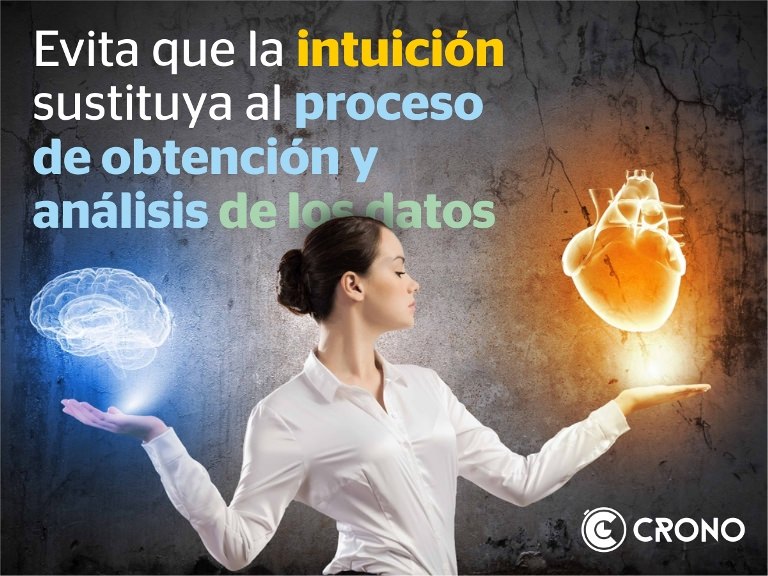 No elijas entre la intuición y los datos. ¡Quédate ambos!