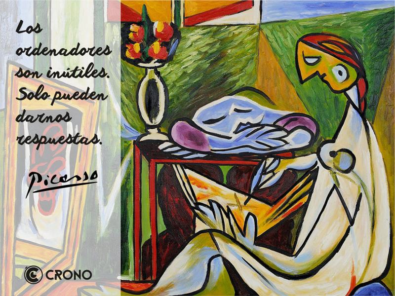 Los ordenadores son inútiles. Solo pueden darnos respuestas.